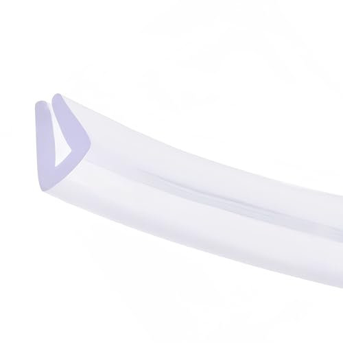 LEPEVNEY Joint de protection en U en PVC transparent pour bord de 3 à 5 mm – 3 m de long – 7 mm de hauteur