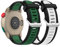 ZUOBNBP 2 Stück Armbänder Kompatibel mit COROS PACE 3, Silikon Sport Armband für Herren Damen, Atmungsaktiv, Silikon mit COROS PACE 3 (B,M)