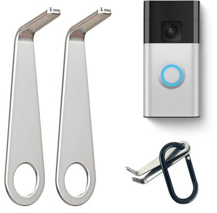 2 Pack Video Doorbell(2024 Release) Key Replacement Tool, Secure Removal Key Tool Compatible with All-New Battery Doorbell, Doorbell Camera Opening Key Tool