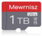 1TB Carte Micro SD Carte Mémoire C10 MicroSD Carte Mémoire Haute Vitesse pour Smartphone, Caméra de Sécurité, Tablet et Drone