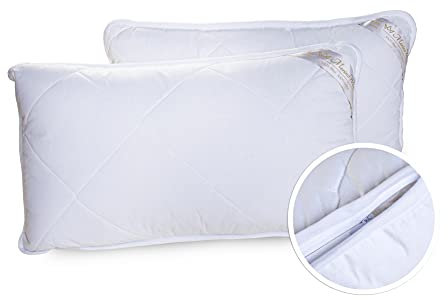 1 x Merino Wolle Kissen 40 x 80cm ONE Pillow 40 x 80 cm
