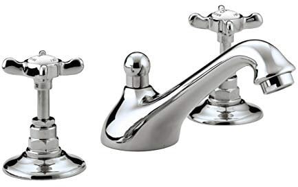 Bristan N 3HBAS C CD 1901 3-Hole Basin Mixer with Pop-Up Waste - Chrome