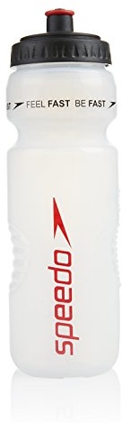 Speedo Unisex-Adult Water Bottle | Pool and Gym | 800ml capacity, Red, One Size