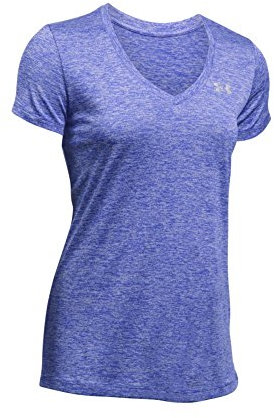 Under Armour Tech Ssv - Twist Camiseta, Morado (Constellation Purple 530), M Mujer