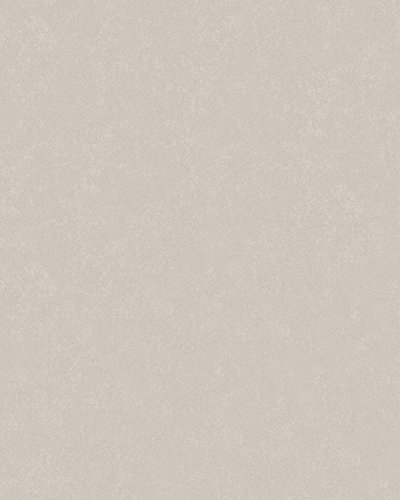 Tapete Beige Uni für Wohnzimmer Schlafzimmer oder Küche Made in Germany 10,05m x 0,53m marburg