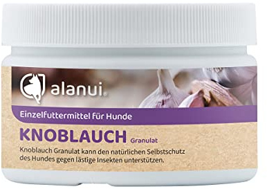 alanui Knoblauchgranulat für Hunde, speisequalität, 100 g Dose