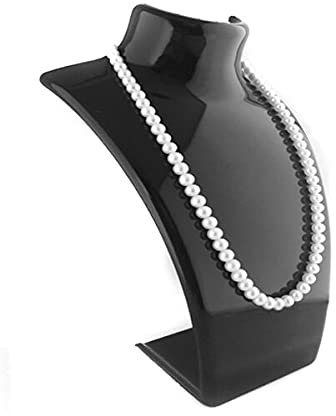 Yudu Schmuckbüste Dekobüste Schmuckdisplay Kunststoff (schwarz)