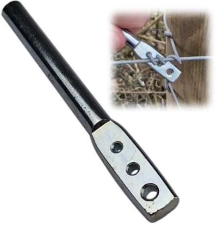 Doblit Wire Twister Steel Wire Quick Twist Tying Tool Multiple Gauge 5mm Diameter Ideal for Stock Fencing, Sheep Net Wire, High Tensile Wire, Steel Tying Wire