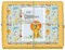 dabelino® Geschenkpapier Safari/Zoo-Tiere/Dschungel für Kinder/Babys zur Geburt, Set: 4x Bögen + 1x Karte (Recycling-Papier, Geburtstag, Mädchen, Junge, Löwe, nachhaltig)