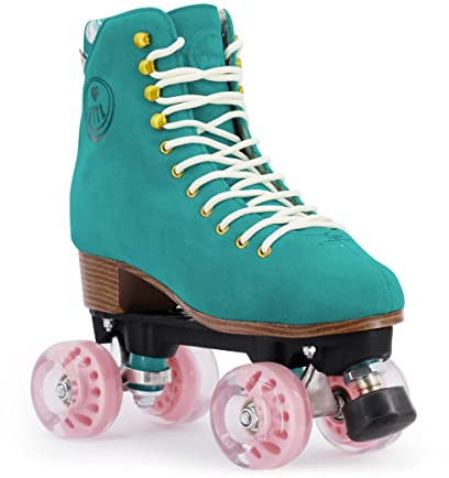 BTFL Pro Roller Skates for Women & Men with Height Adjustable stoppers - Ideal for Rink, Artistic and Rhythmic Skating (Liam, US Women´s: 08 / US Men´s: 6,5)