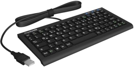 KeySonic ACK-3401U・Tastatur・USB・GB・Schwarz (60485)