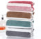 SOFTBATFY Weiche Mikrofaser Handtücher, Gesichtshandtücher, 4er-Pack, 35,6 x 76,2 cm, schnell trocknende Mikrofaser-Handtücher – Verwendung für Badezimmer, Dusche, Spa (Stripe Cabana)