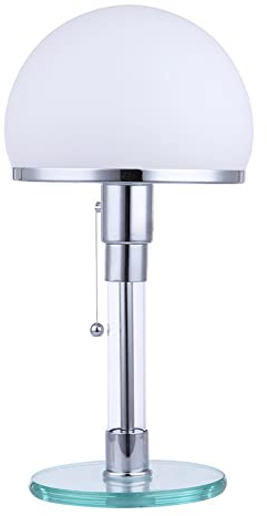 TPMAFF Einfachheit Metall-Schreibtischlampen, Ornament-Tischlampe, Desktop-Studienlampe, weißes Glas-Tischlampe, Skulptur-Lese-Schreibtischlampe für das Heimbüro