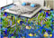 Fototapete Tapete Benutzerdefinierte Pvc 3D Fototapete 3D Bodenbelag Farbige Koralle Für Schlafzimmerwände Vinylboden Tapeten Für Kinderzimmer,300X210Cm Abnehmbare Boden Wandaufkleber Dekoration