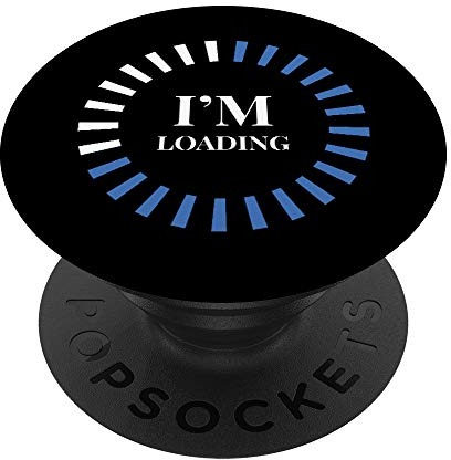 Nerd Nerdy Geek Informatik Ich lade Fun Gadget PopSockets mit austauschbarem PopGrip