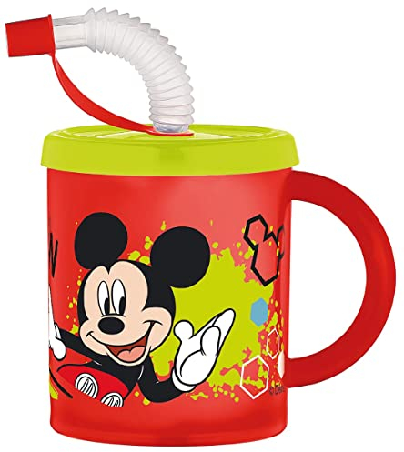 infinite by GEDA LABELS (INFKH) Gobelet Mickey avec paille 210 ml