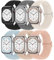 Geflochten Armbänder für Apple Watch Armband 42mm 40mm 41mm 46mm 44mm 45mm 49mm 38mm Damen/Herren,Elastisch Nylon Solo Loop Band für Apfelband Apple Watch 10 iWatch Series 10/9/8/7/6/5/4/3/SE/Ultra/2