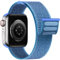Yoohoo Nylon Straps Compatible with Apple Watch Straps 38mm 40mm 41mm 42mm(Series 10) Women Men,Upgraded Soft Nylon Strap Replacement Watch Bands for iWatch Series 10 9 8 7 6 5 4 3 2 1 SE/Cape Blue