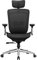 SONGMICS Bürostuhl, Schreibtischstuhl, ergonomisch, verstellbar, neigbare Rückenlehne, nach vorne oder hinten Verstellbarer Sitz, bis 150 kg belastbar, tintenschwarz OBN068B01