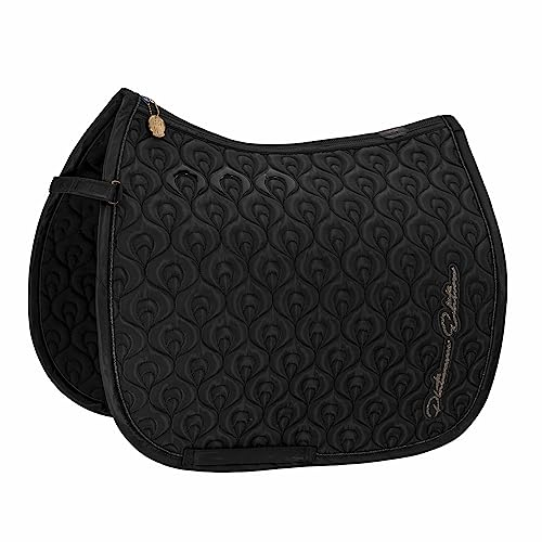 Eskadron Schabracke HIGHGLOSS Peacock Black Platinum 23, Größe:DL