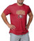 FOCO NFL Herren Offizielles Lizenzprodukt Arch Logo Short Sleeve Performance Team T-Shirt, San Francisco 49ers - Rot, XL
