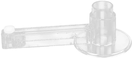 Perfeclan Kreisschneider Button Maker Button/Karte/Abzeichen Maker Zubehör Abzeichen Schneidemaschine Papierschneider für DIY Nähen Schneiden Abzeichen, 11.6 cm x 3.5 cm