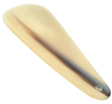 TINEASUR 1pc Shoehorn Keychain Tools Pocket Tools Metal Keychain Shoe Spoon Natural Device Shoes Tool Creative Shoes Extractors Key Rings Horn Consumption Lift Travel Long Handle