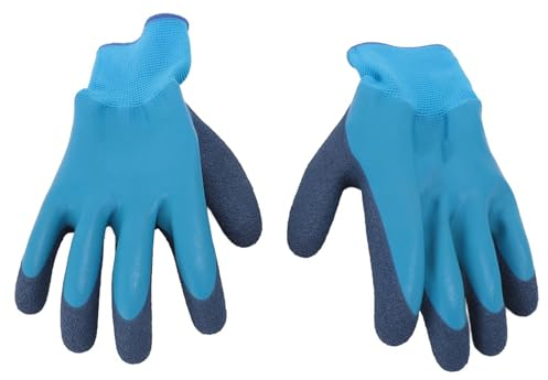 Depisuta Elektrische isolierte Handschuhe, 400V Hochspannungs-Sicherheitshandschuhe mit rutschfester Gummi-Isolierung Arbeitshandschuhe für Mann Frau Sicherheits-Schutz-Arbeitshandschuhe