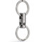 KeyUnity KA15 Titanium Quick Release Keychain, Detachable Key Ring, Double-End Swivel Magnetic Key Holder, Keychain Quick Disconnect, for Carabiners, Car Keys and DIY Accessories for Men & Women