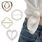 Bzzerumy Ensemble de broches : broches pour vêtements, broche pour femme, pour réduire l'encolure, épinglettes, robe de mariée, cardigan, épingle à broche pour robe (doré)
