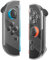 FANPL Funda para mando Joycon Nintendo Switch 2, funda protectora para Joycons 2, carcasa dura, diseño ergonómico y cómoda y fácil instalación, transparente