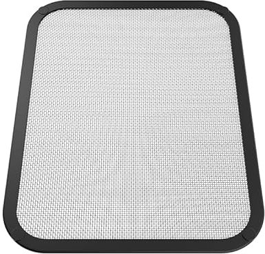 2 Stück Magnetischer Edelstahl Spritzschutz für COSORI 8.5L/10L, Edelstahl Spritzschutz Feinmaschiger Fettspritzschutz für Cosori Airfryer 8.5L-10L, Spritzschutz Kompatibel, Wiederverwendbar