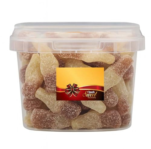 Christmas Pick Your Flavour – Vegan Fizzy Sweets – Blue Raspberries, Bubblegum Bottles, Tongues & More – Enjoy Fruity & Treats This Christmas (1000g, Vegan Fizzy Cola Bottles)