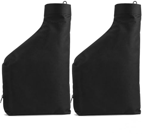 Staubbeutel für Gehrungssägen, 2 Stück Sägemehlbeutel mit Reißverschluss, Staubsack für Tischsägen Bandschleifer Kapp-Zugsägen, 22 x 14,5 cm