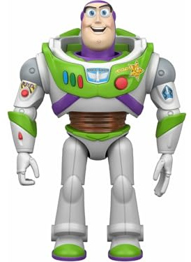 Mattel Toy Story 5 Buzz Lightyear Gelenkfigur 17 cm mit Sätzen und Geräuschen