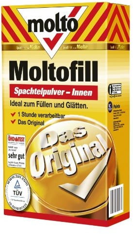 Molto 5087724 Moltofill Spachtelpulver Innen, 2 kg