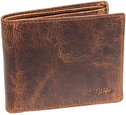 Greenland Nature Geldbörse Leder 12 cm