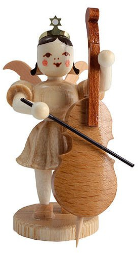 Blank Engel Kurzrock, mit Violoncello