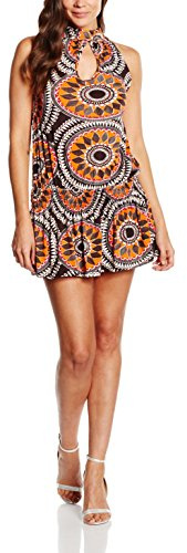 Purple Jam Kleid schwarz/orange XL