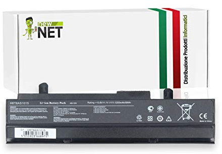 New Net Batteria A31-1015 A32-1015 AL31-1015 AL32-1015 compatibile con Asus EeePc 1015PX 1015T 1215 1215B 1215BT 1215N 1215P 1011B 1011BX 1011C 1011CX 1011H 1011HA 1011P 1011PX [10.8-11.1V - 5200mAh]