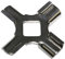 Genuine Food Grinder Cutter Blade Attachment for KitchenAid Stand Mixers - W10408733