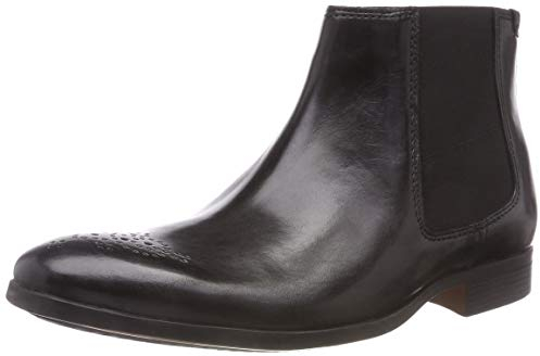 Clarks Gilmore, Stivali Chelsea Uomo, Nero (Black Leather-), 41 EU