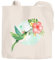Jutebeutel Kolibri Vogel Tropical Summer Jungle Paradise Hummingbird Baumwolltasche Stoffbeutel Autiga® natur unisize