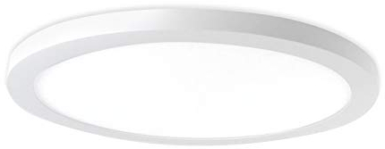 Xtend EcoLight 10x LED Aufbaupanel dimmbar 3000K Warmweiß 24W Ø290mm LED Aufbauleuchte extra flach Netzteil Deckenleuchte PLm4.0