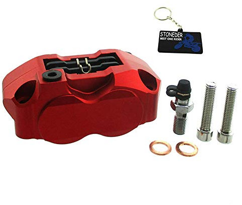 Stoneder, Performance Racing, Pinza freno a 4 pistoni per Pit Dirt Mini Super Motard Bike Scooter