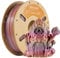 ERYONE PLA Filament 1.75 mm, 3D Drucker Filament PLA, Maßgenauigkeit +/- 0,03 mm 1 kg/Spule, Steampunk Rainbow