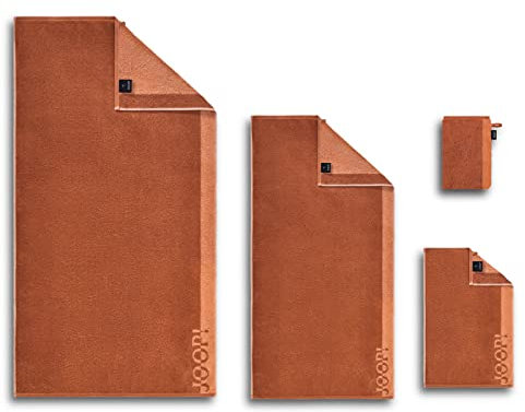 Joop! Handtücher Tone Doubleface 1689 Kupfer - 38 Handtuch 50x100 cm