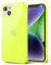 Svanove Custodia Transparente in Silicone TPU Morbido per iPhone 14 Plus, con Protezione Antichoc e per la Camera, Giallo Fluo