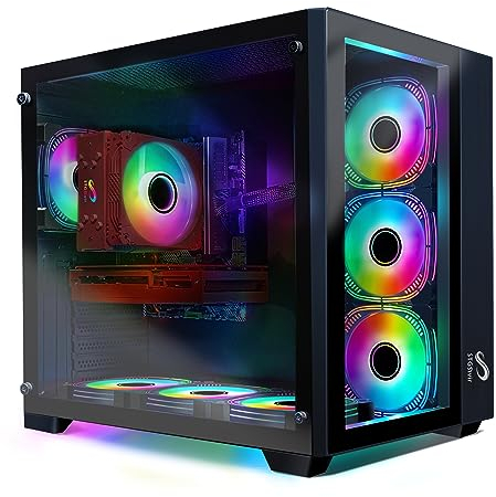 STGsivir ,PC Gaming,Ordenador de sobremesa Core i7,8700 up to 4.6GHz,GeForce RTX 3060 12GB GDDR6,16GB DDR4,1TB SSD,WiFi,BT 5.0,7 Fans,Windows 11 H64