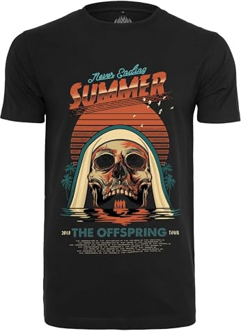 MERCHCODE Herren Tops Offspring Never Ending Summer Tee, Regular Fit, Cotton 100%, L